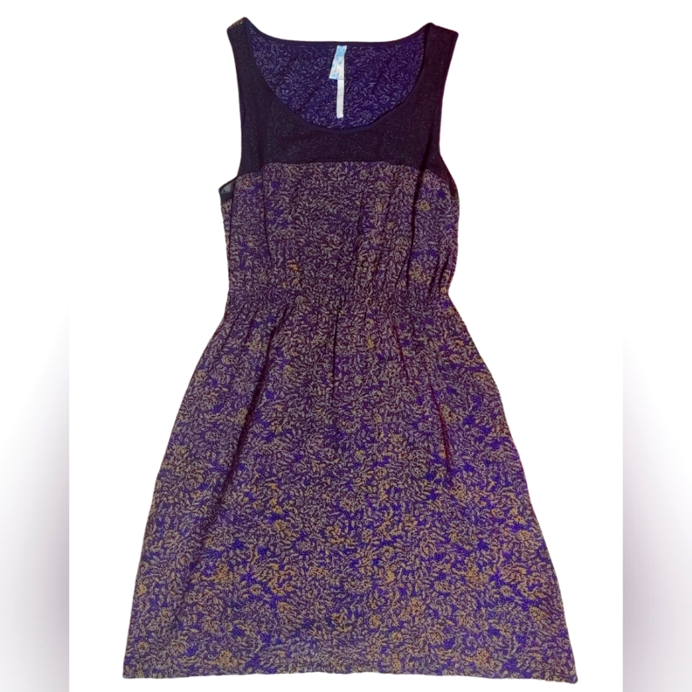Maeve By Anthropologie| Purple Sundress Sleeveless Scoop Neck Midi Size M